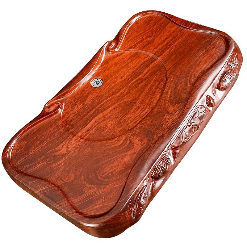 Elegant Solid Wood Draining Tea Tray