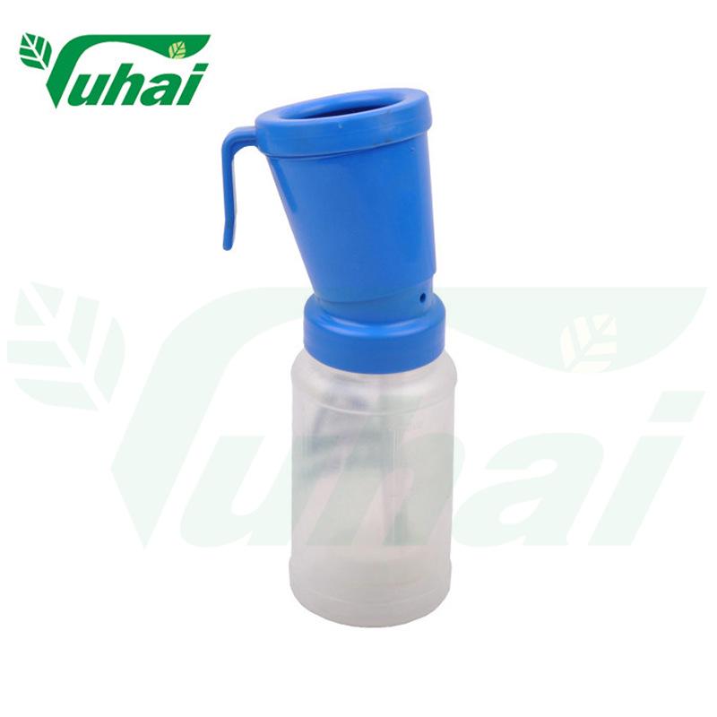 

Refluxable Foam Teat Dip Cup for Dairy Cows - Udder Washer Disinfectant синій