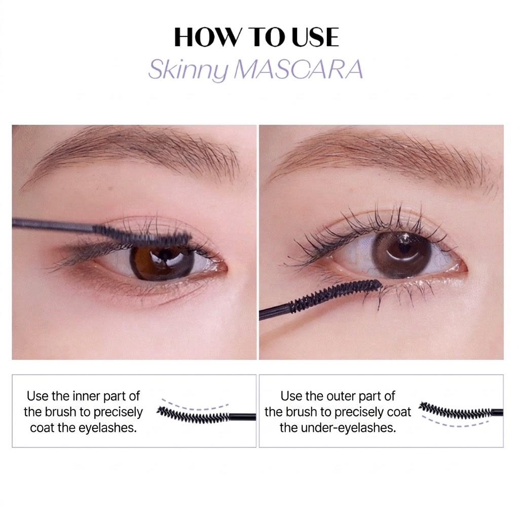 Etude [NY Förnyad] Curl Fix Mascara 1+1 (+gåva) - [K-BEAUTY] Kladdfri Idol Ögonfransböjare & Lyft