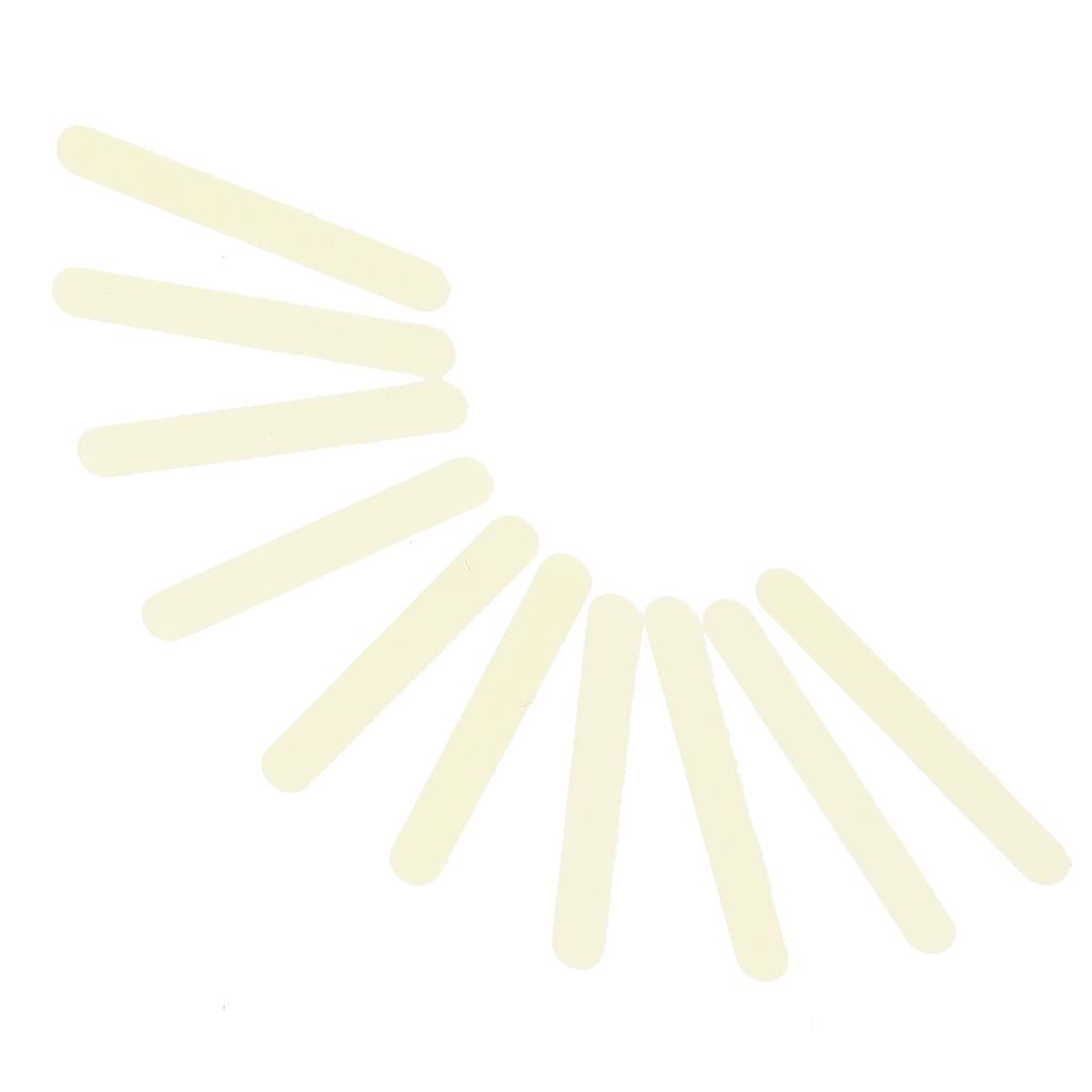 10pcs / Box Ingrown Toenail Straightening Clip Toenails Correction Patch Foot Care (3mm)