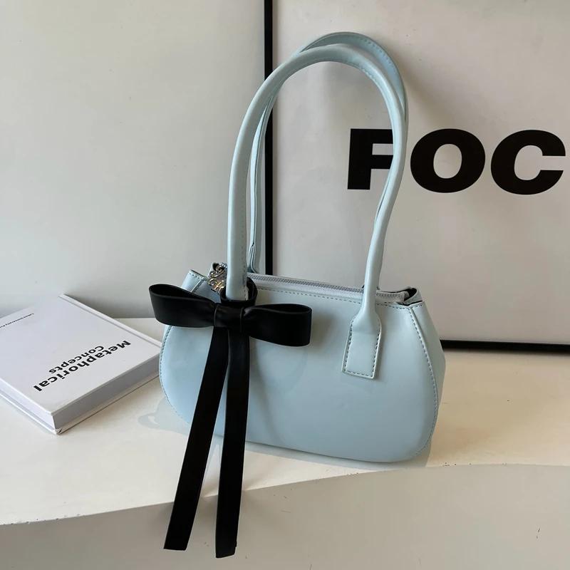Casual Interior Compartment Shoulder Bags For Women Solid Sewing Line Zipper Square Pu Bags Premium Durable Quality
