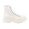 (WMNS) Alexander McQueen Tread Slick Boot 'Canvas White' Women's 611706W4MV29000