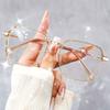 2pcs Large Frame Reading Glasses Unisex Fashionable Computer Optical Glasses [+100~+400] Stylish & Comfortable
