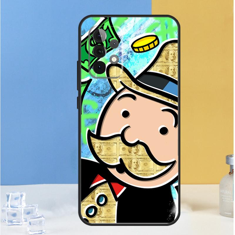 Monopolys Money Dollars For Samsung Galaxy A16 A26 A36 A56 A13 A33 A53 A05 A06 A54 A34 A14 A32 A52 A55 A35 A15 Case