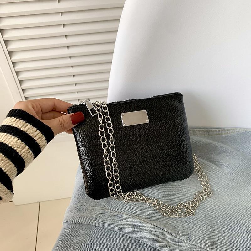 

Стильная вместительная сумка-кроссбоди для поездок на работу, модная квадратная сумка через плечо из искусственной кожи для женщин 2023 чёрный