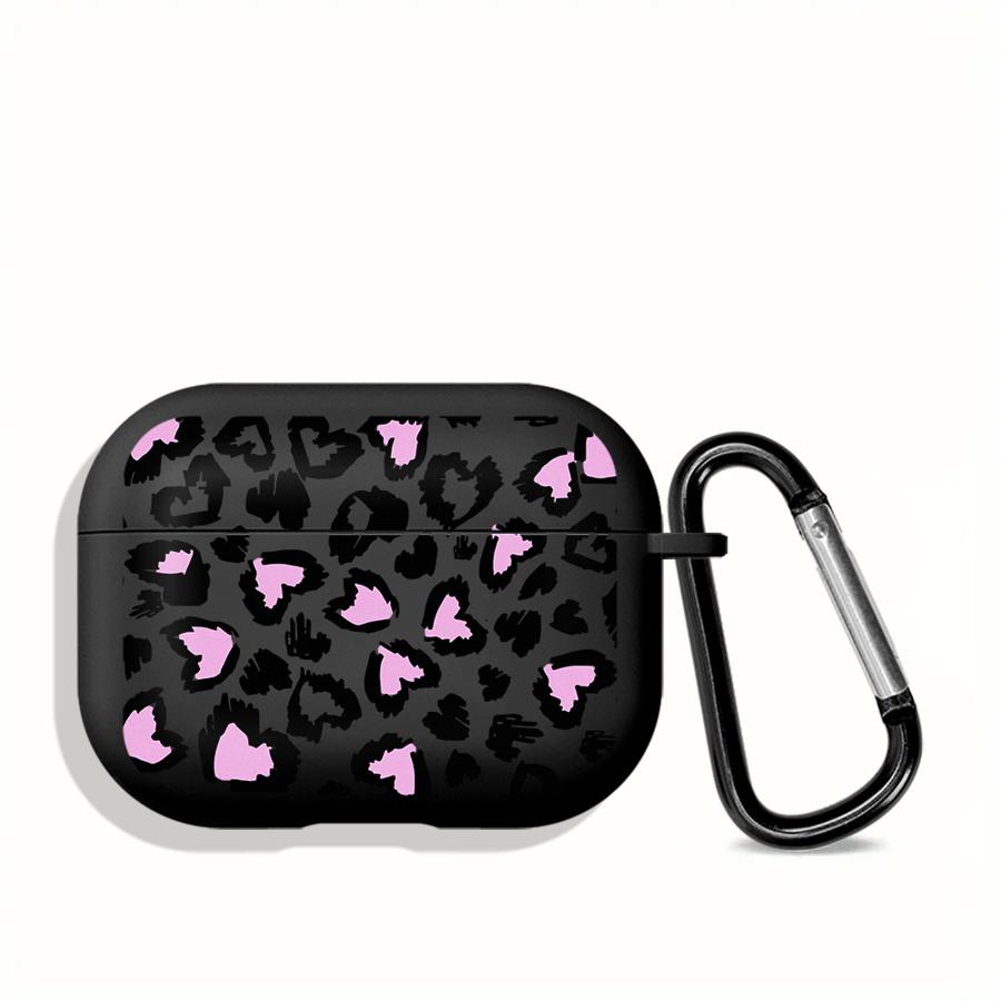 Rosa Leopardendruck Liebeshülle Für Airpods Pro 2 Pro2 Pro3 4 1 3 Kopfhörerhüllen Abdeckung