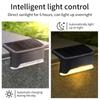 Outdoor Solar Stair Lights LED Waterproof Railing Fence Lights for Garden Yard Step Lighting Enhances Night Safety and Ambience