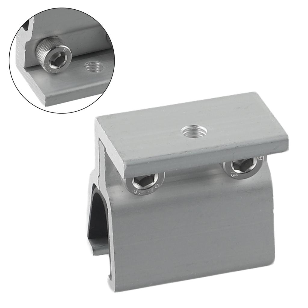 Seam Clamp Solar Panel Clip Standing Water Drainage Accessorie Fixture For PV Photovoltaic Bracket Roof Corner