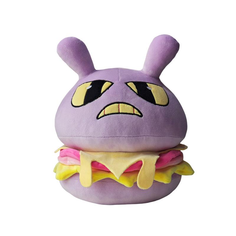 New Big Pomni Plush Toy Clown Monster Soft Stuffed Doll Circus Animation Surrounding Youth Male PP Cotton Material