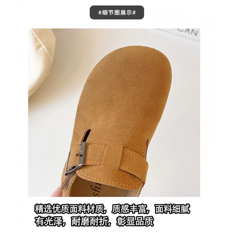 Kids Soft Sole Leather-Look Loafers Toddlers Children Breathable Casual Shoes Fall