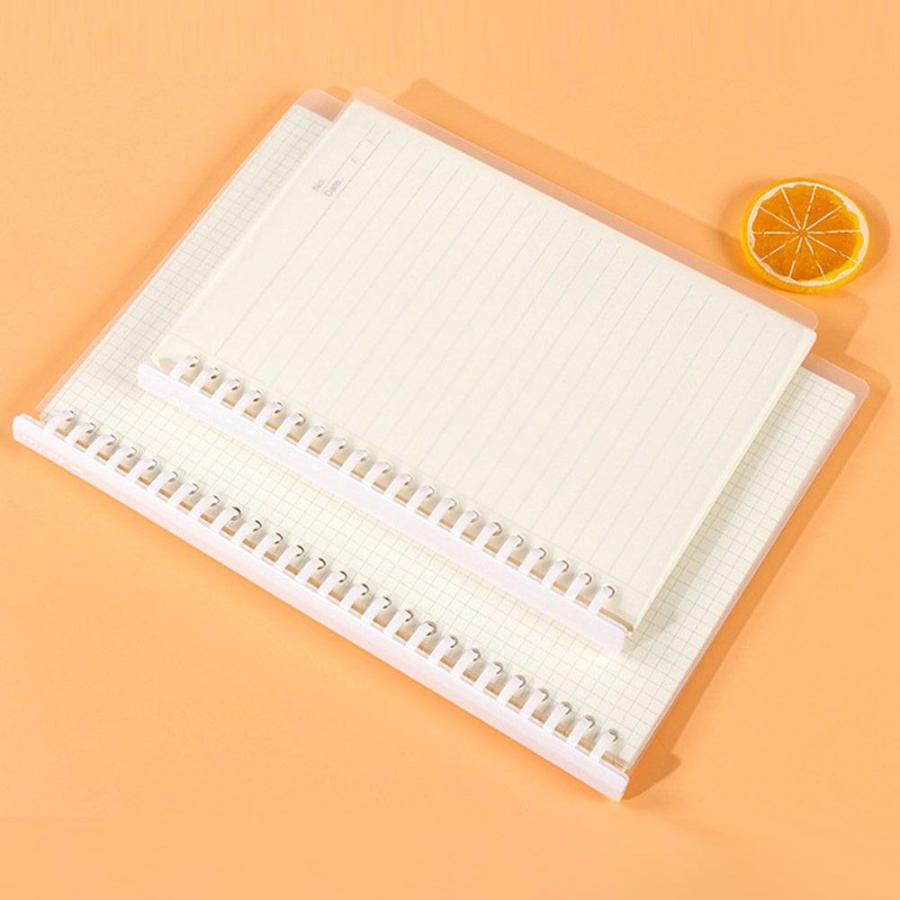 Drawing Rod Type Loose-leaf Binding Strip A5 B5 Binding Clips Loose-leaf Ring  School Office