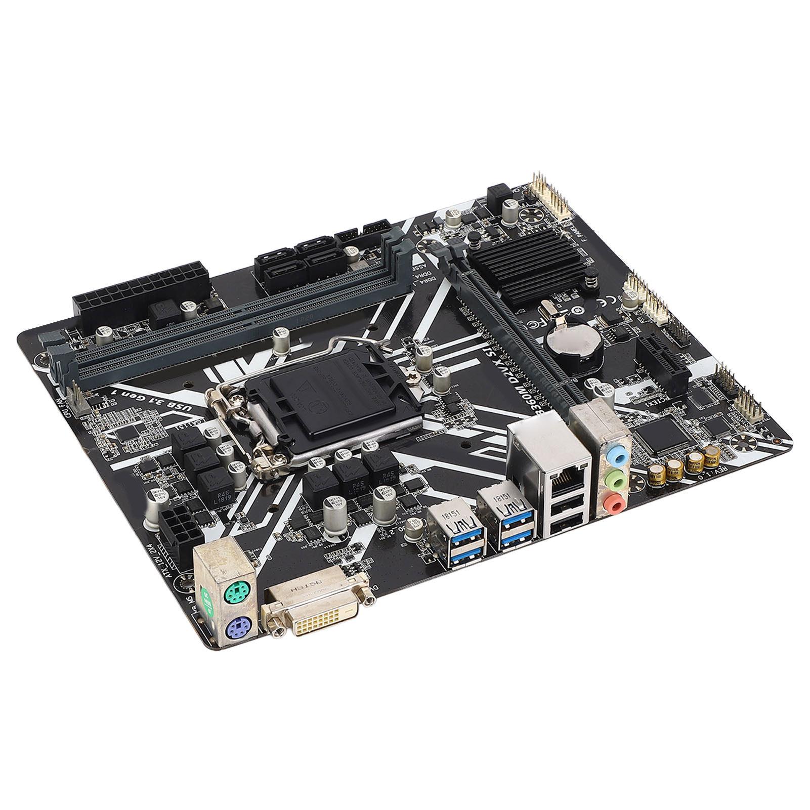 

Материнська плата B360M D2VX SI M ATX DDR4x2 DIMM PCI E 3.0 Материнська плата для настільного комп ютера Підтримує для LGA 1151 для Core для