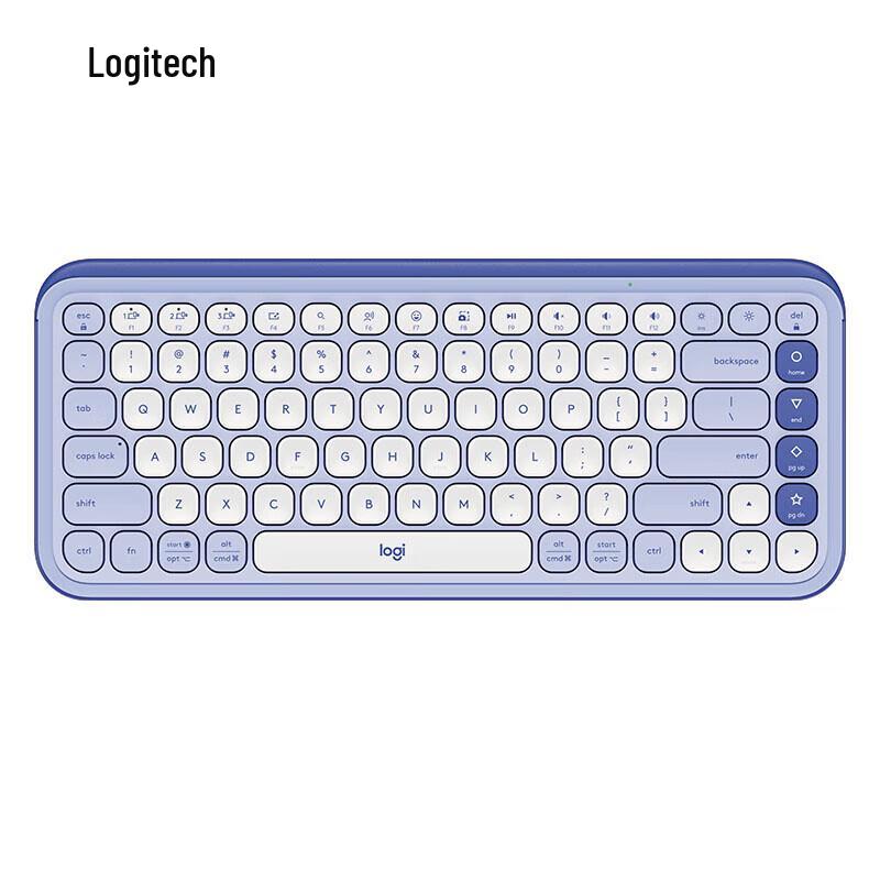 Logitech POP ICON KEYS Wireless Bluetooth Dual-mode Keyboard
