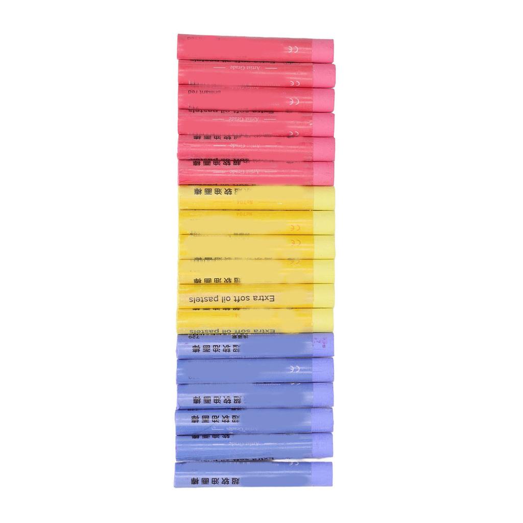 Oil Pastel Set Toxic Free Light Color Soft Painting Pastel Sticks for Children Beginners Students Artist