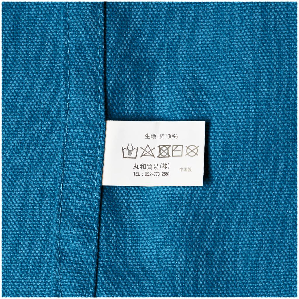 Basic Standard Apron Kids Stylish Plain Simple Canvas Durable 10oz Boys Girls Approximately 120-140cm Ocean Blue For Children