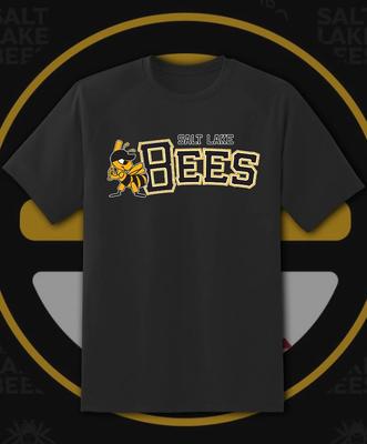 T-shirt Logo d'équipe Milb Salt Lake Bees Jeune M - Adulte 6XL Expédition Rapide !