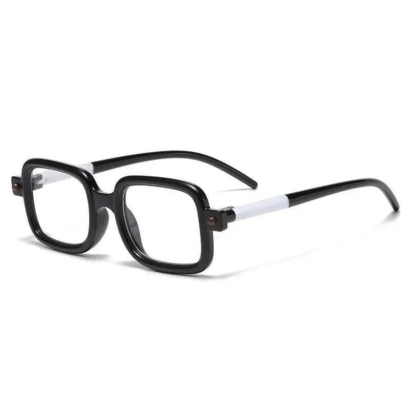 Finished Anti Blue Light Presbyopia Glasses for Women Men Fashion Trend Square Farsighted Eyeglasses Ladies Reading Plus Eyewear