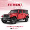 Car Side Window Wind Deflectors Vent Visors Sun Wind Rain Shield for Jeep Wrangler JL Unlimited 18-20 JK 07-18