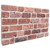 VidaXL 3D Wall Panels 10 Pcs Red 100x50 Cm EPS, Wainscoting, Wall Decoration, Wall Covering, Wall Tiles, Art 4008543