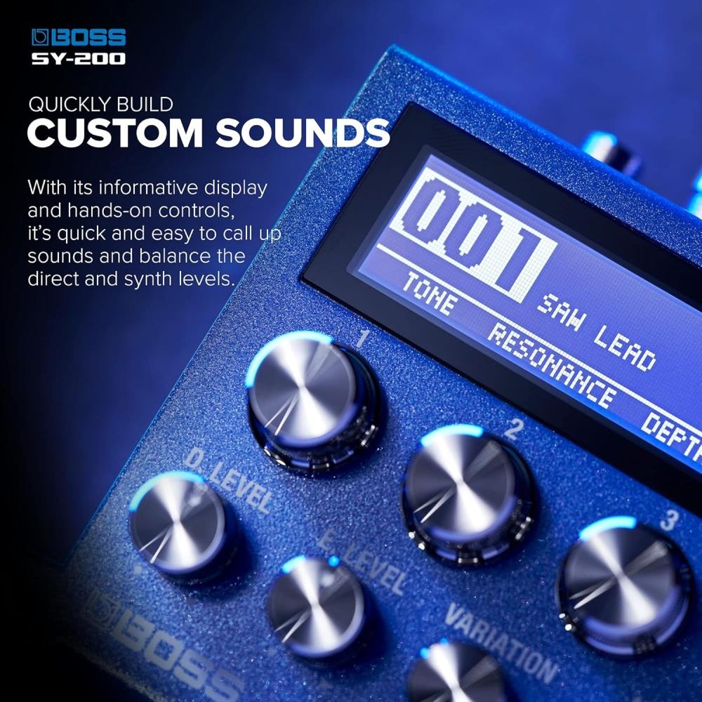Boss Sy 200 Gitarren-Synthesizer-Pedal