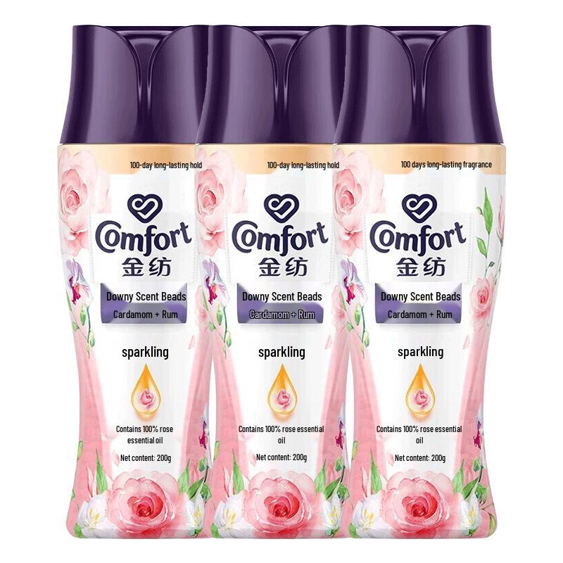 Jinfang Sport Laundry Scent Booster Beads (Cardamom & Rum, 3x200g)