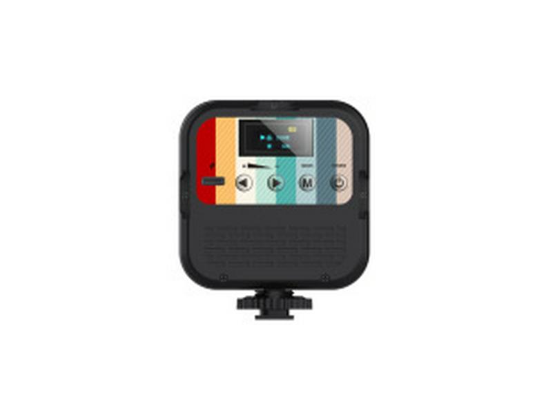 Portable RGB Photography Light: Cold/Warm Square Soft Light for Outdoor Live Broadcasts