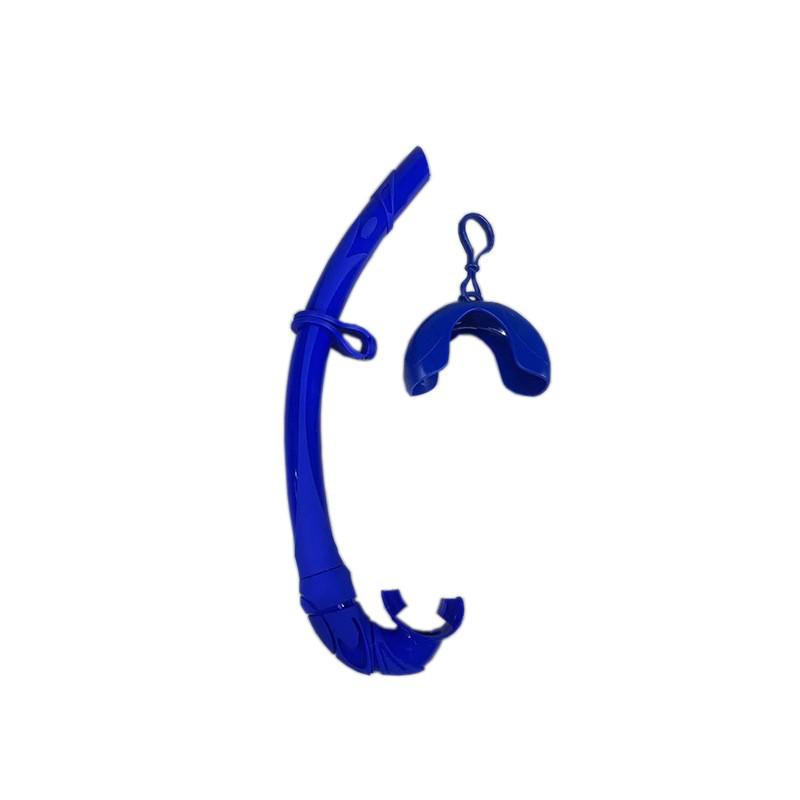 Faltbarer Silikon-Schnorchel mit schützender Hartschale für Erwachsene