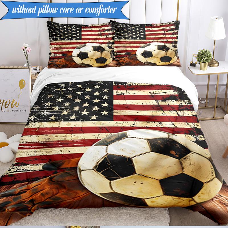 Baseball Passion And Heritage 3pcs K-pop Music Group Bedding set,Ideal for Bedroom, Dormitory,Including Duvet Cover And 2pcs Pillowcases,Fan Gifts