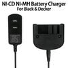 מטען סוללה חלופי עבור Black & Decker 9.6V-18V NI-CD NI-MH מטעני סוללות לכלי עבודה חשמליים