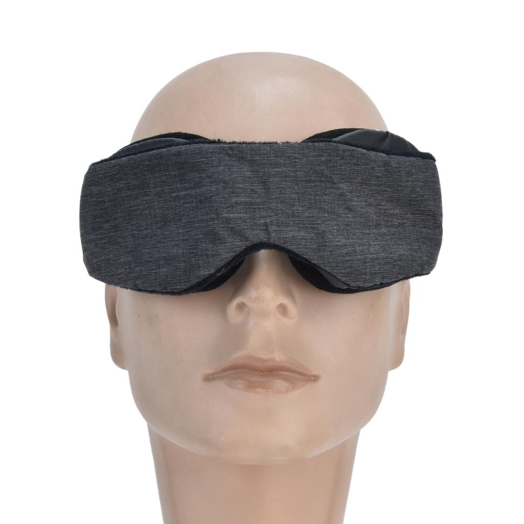 Maska do spania Oddychająca 3D Cień na oczy Blokuje światło Miękka Wygodna Nocna opaska na oczy do spania