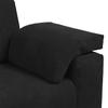 Two Seater Sofa Black 160x77x82 cm Velvet