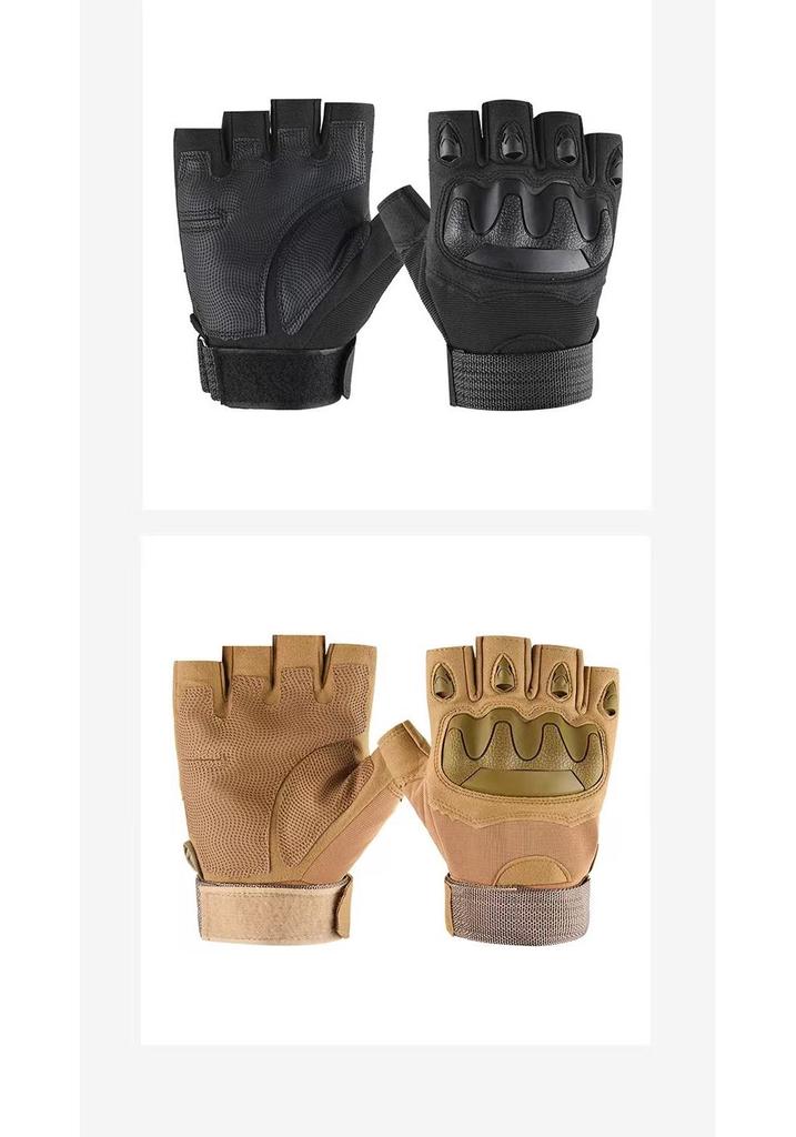 Unisex Tactical Half-Finger Gloves for Outdoor Sports, Training, Cycling, and Military Fans
