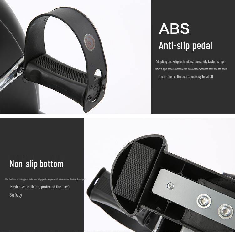 Compact Folding Exercise Bike - Home Leg Trainer