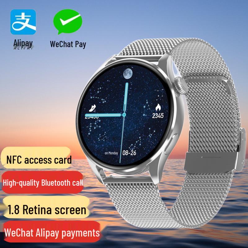 Smartwatch Watch5 Sport: Multifunctional OLED HD Screen with Bluetooth