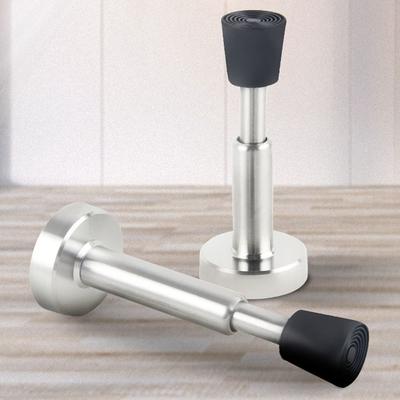 Durable Wall Protectors Door Stopper Hydraulic Buffer Anti Collision Floor Holder Stainless Steel Home Hardware Doorstop Home