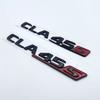 Błyszczące czarne litery, numery, emblemat CLA45 CLA45S Turbo 4matic do samochodu Mercedes Benz AMG, błotnik, bagażnik, tył, naklejka z logo C118 W117