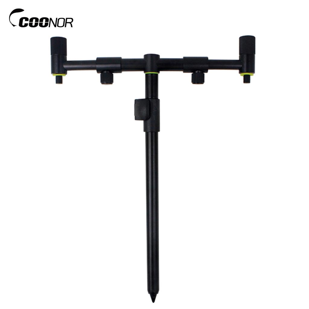 Extending Bank Stick Carp Fishing Adjustable Aluminum Bankstick Pole Rest for Bite Alarm