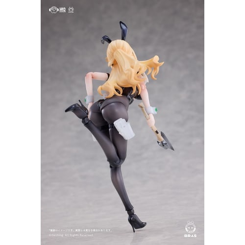 Sushing Bunny Rapid Action Squad Guardian Elena PVC & ABS & POM Parts Assembled Plastic Model 1/12 Scale Pre-painted Articulated Figure