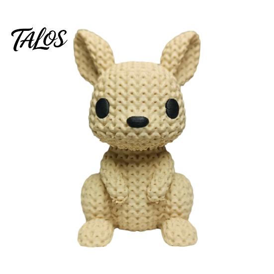 Cartoon Animal Ornament, Rabbit Fox Bear Shape Desk Ornament, Mini Size Desktop Decoration for Home Office