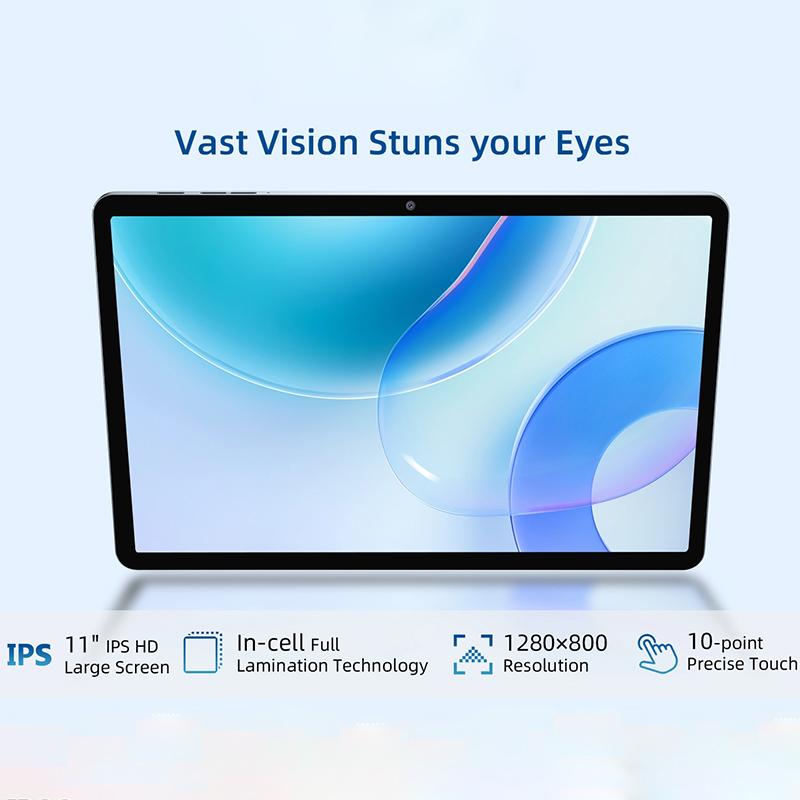 BMAX MaxPad I11S Android 15 12GB(4GB RAM+8GB Expansion) 128GB ROM 11 Inch Octa Core T606 Soc Dual Wifi tablet