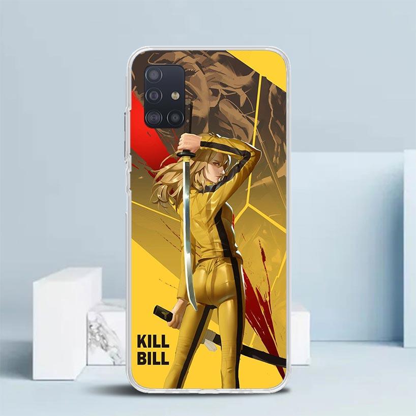 Kill Bill Soft Cover for Samsung Galaxy A12 A22 A32 A52 A72 A02S Phone Case Note 20 Ultra 10 S10 Plus A51 A71 A50S A20S A10S Gal