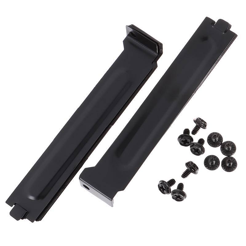 Computer Chassis Rear Graphics Card Pci Dust-Proof Baffle Motherboard Universal Metal Baffle Black Non-Porous Baffle