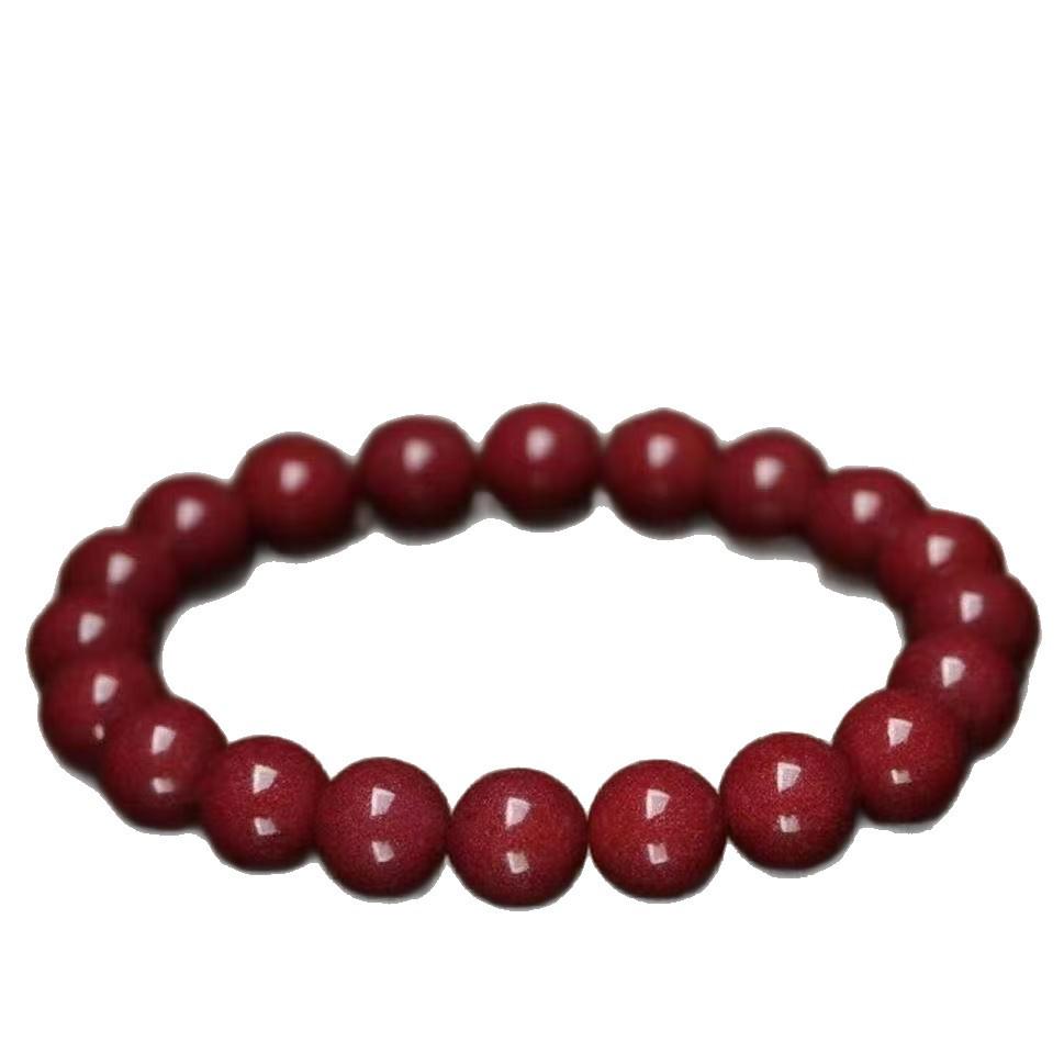 Cinnabar Double Pixiu Beaded Bracelet - Gift for Husband, Girlfriend, Holiday, or Benmingnian.