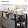BeiYing Multifunktionaler Küchenschrank mit Gemüsekorb
