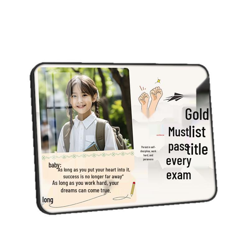 Future Hard Work Inspirational Student Desk Ornament: Motivational Motto for Self-Discipline and Encouragement