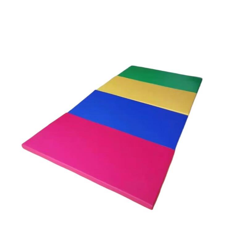 WEZHO Kids Rainbow Folding Gymnastics Mat