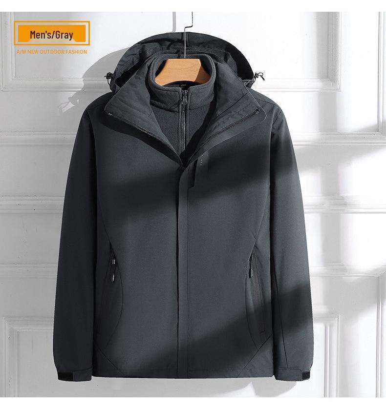 Cross-Border Winter Outdoor Ski Mountaineering Set: Warm, Windproof, Waterproof Jacket & Pants.
