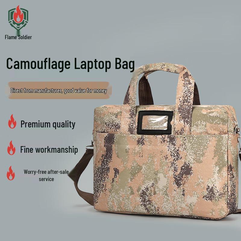 Flametrooper Camouflage Laptop Briefcase