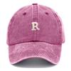 Men Baseball Cap Cotton Washed Women Vintage Adjustable Dad Cap Letter Embroidery Streetwear Casual Sun Hat Unisex Fashion Gift