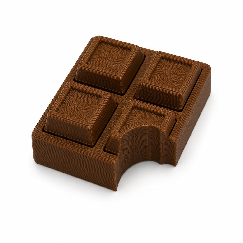 3D Printed Dessert Toy Stress Clicker for Adults Kids